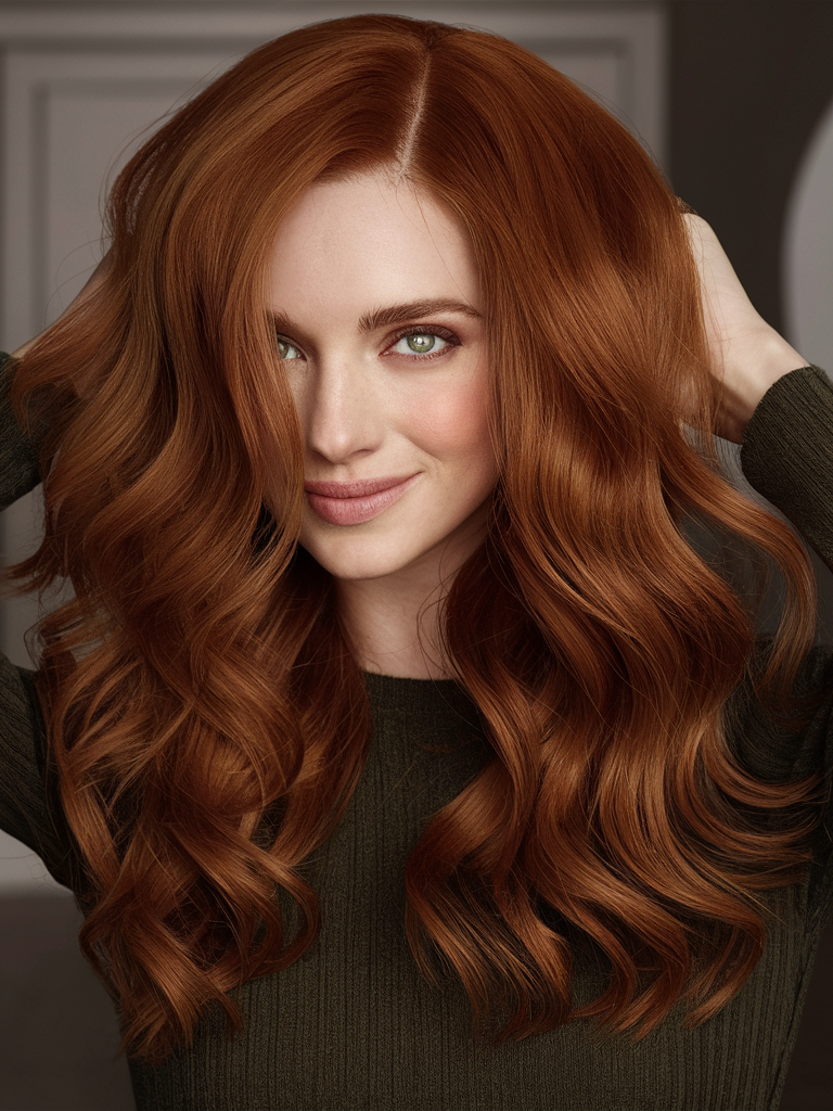 Dark Auburn Fire Ombre Hair Color 2025: Bold 21 Ideas for a New Look