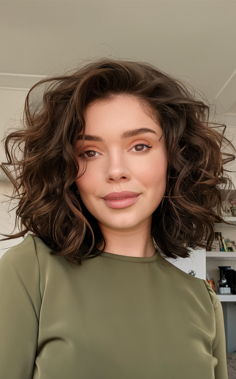 Short Curly Hair with Layers 2025: Styling Inspiration for Every Face Shape 20 Ideas