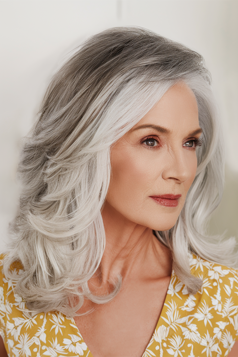 Trendy Hairstyles for Women Over 60 – 2025