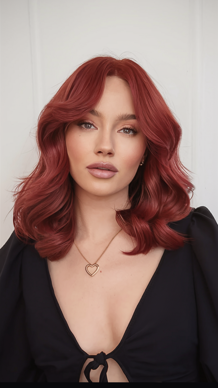 Cherry Cola Hair Color 2025: A Bold Trend for Every Skin Tone 21 Ideas