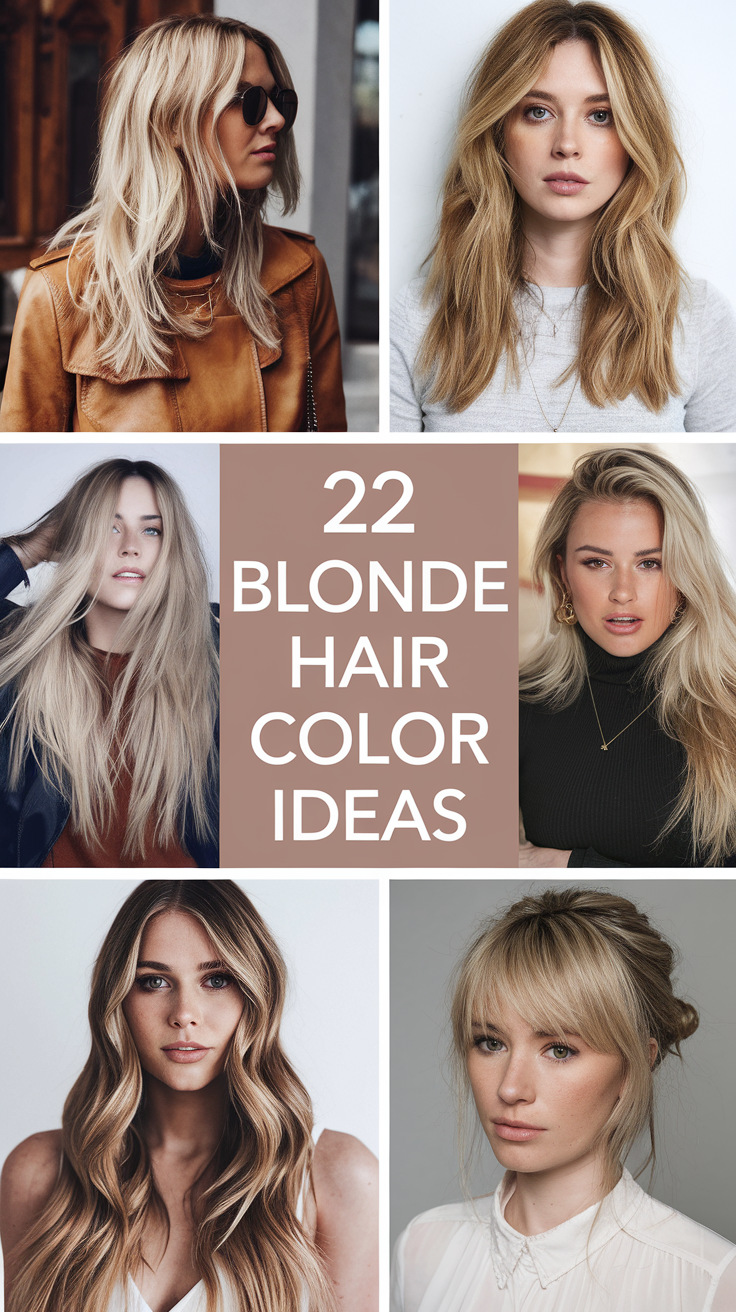 Blonde Hair Color Ideas 2025