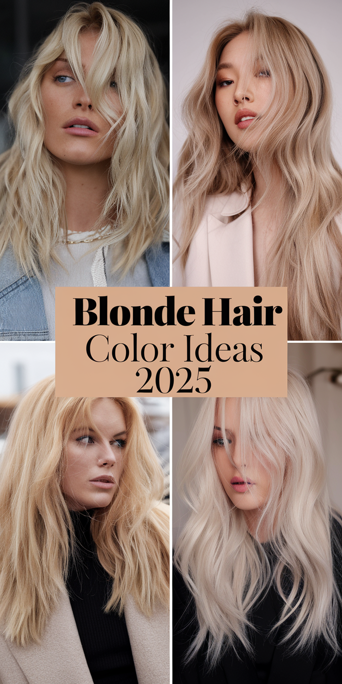 Blonde Hair Color Ideas 2025