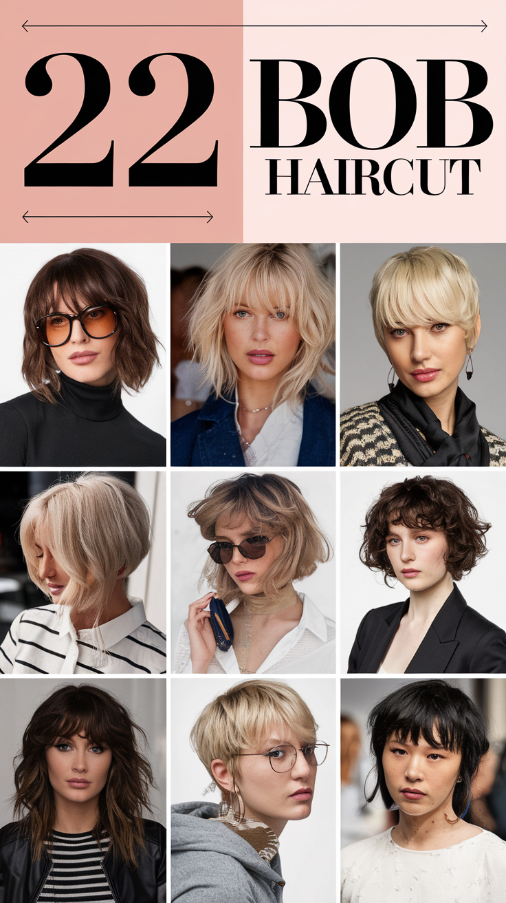 Bob Haircut 22 Ideas for 2025: The Best Styles to Try This Year