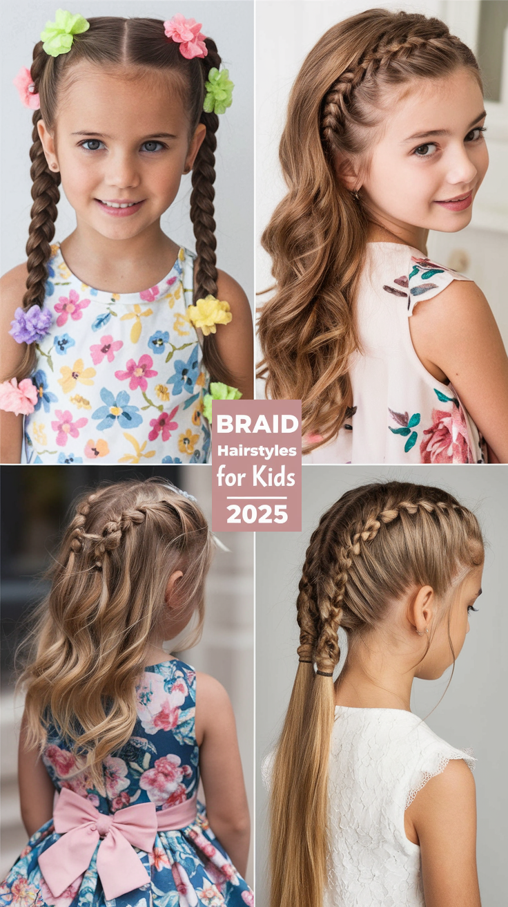 Braid Hairstyles for Kids 2025: Trendy and Easy 21 Ideas for Every Occasion