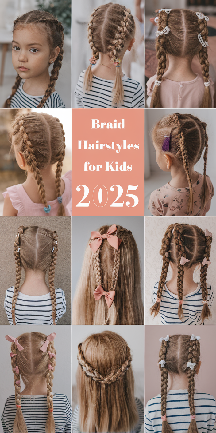 Braid Hairstyles for Kids 2025: Trendy and Easy 21 Ideas for Every Occasion