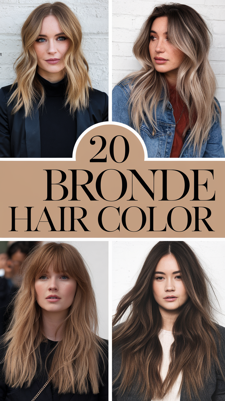 Bronde Hair Color 2025: The Hottest Hair Color Trends for Fall and Winter 20 Ideas