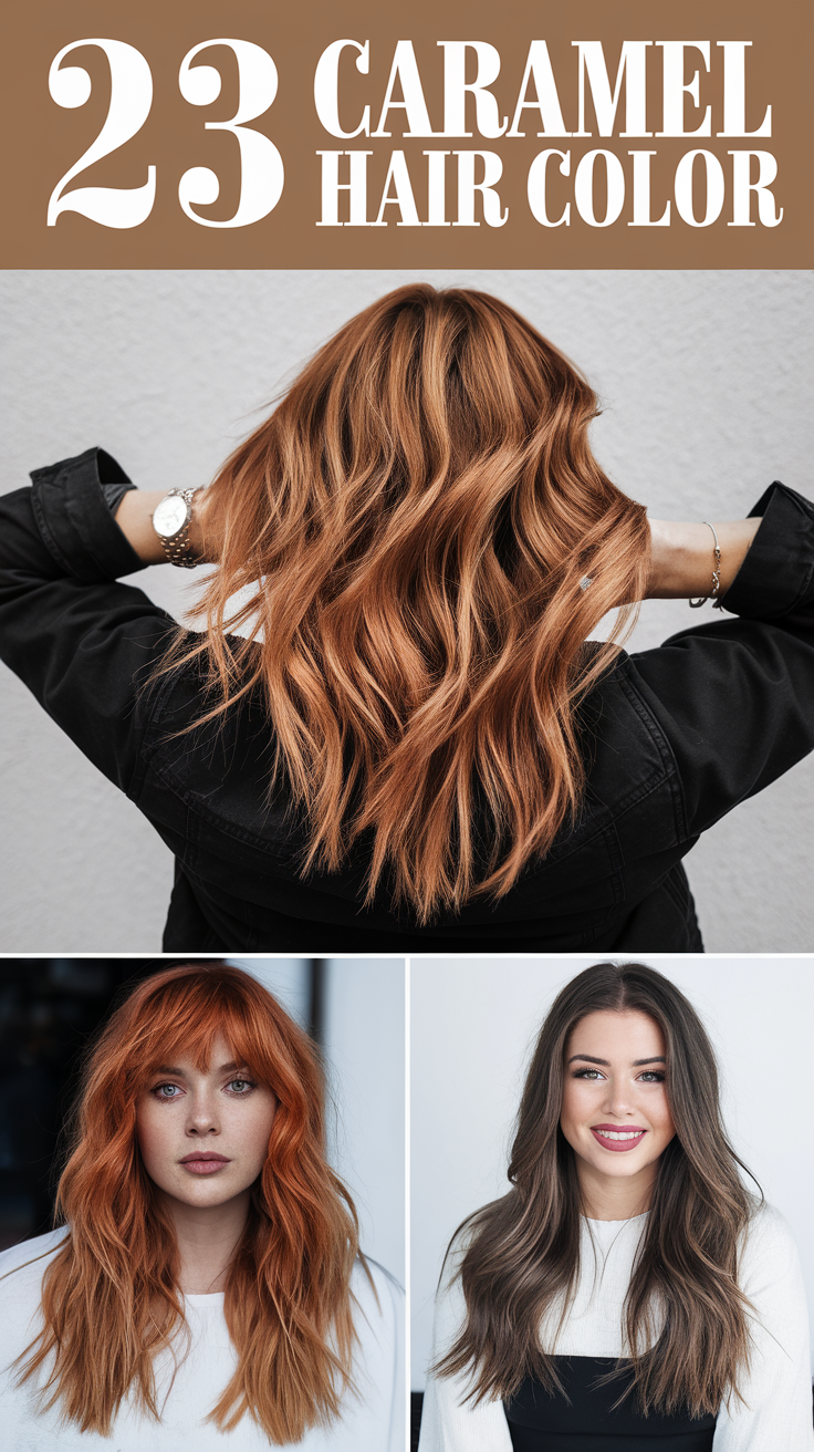 Caramel Hair Color 2025: The Ultimate Guide to This Year’s Sweetest Shade 23 Ideas