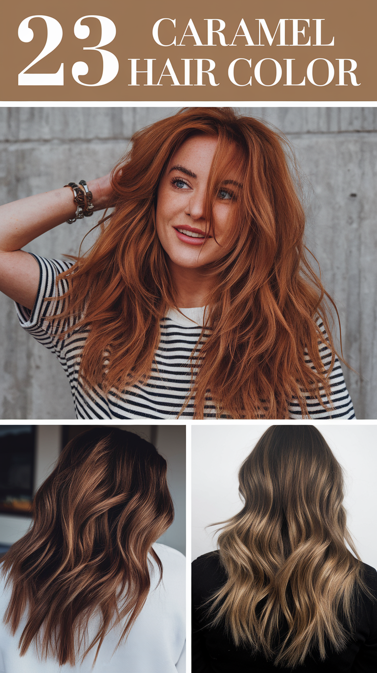 Caramel Hair Color 2025: The Ultimate Guide to This Year’s Sweetest Shade 23 Ideas