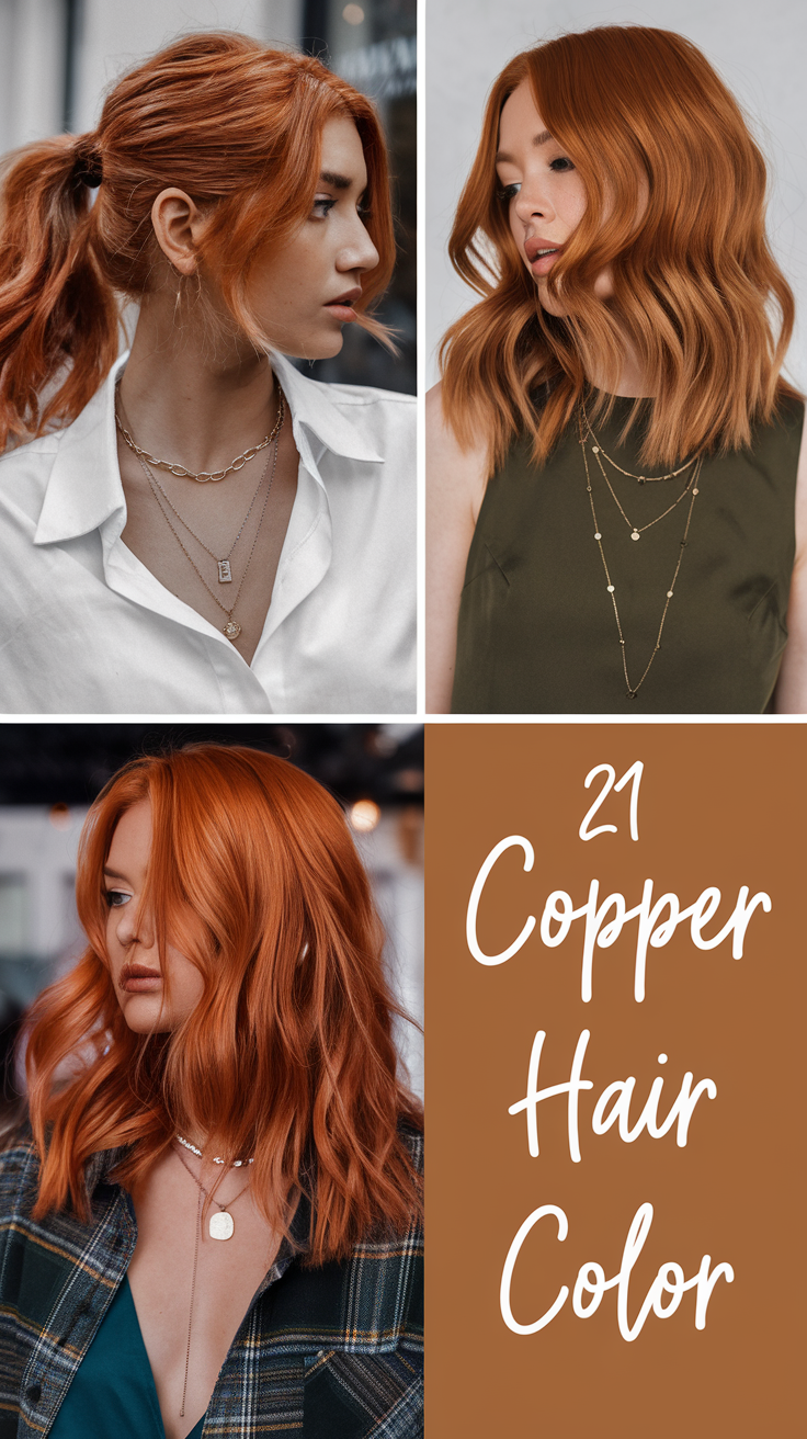 Copper Hair Color 2025 21 Ideas: Trends, Inspiration, and Stunning Looks