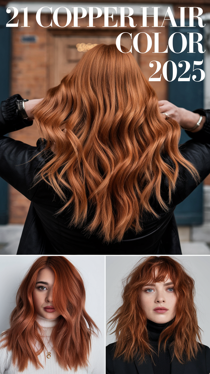 Copper Hair Color 2025 21 Ideas: Trends, Inspiration, and Stunning Looks