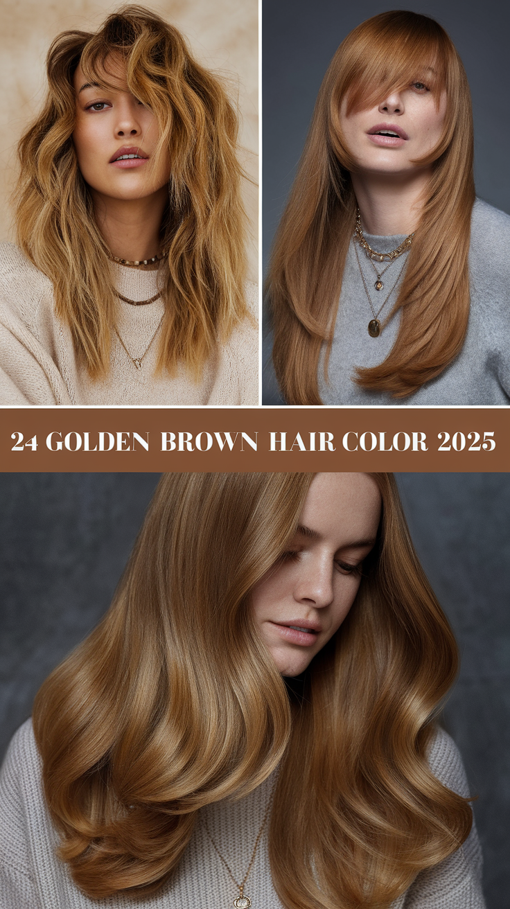 Golden Brown Hair Color 2025: Embrace the Trend with Stunning Shades