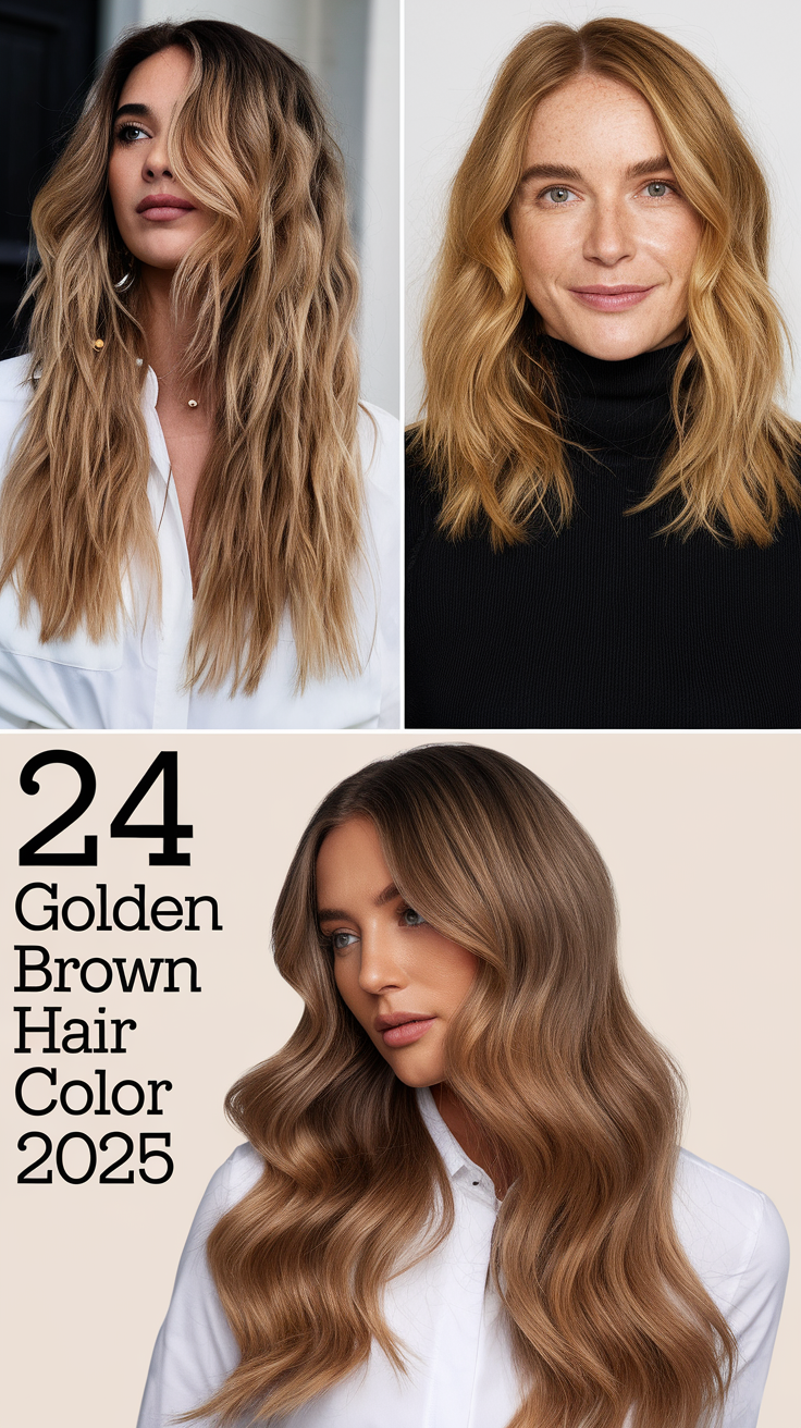 Golden Brown Hair Color 2025: Embrace the Trend with Stunning Shades