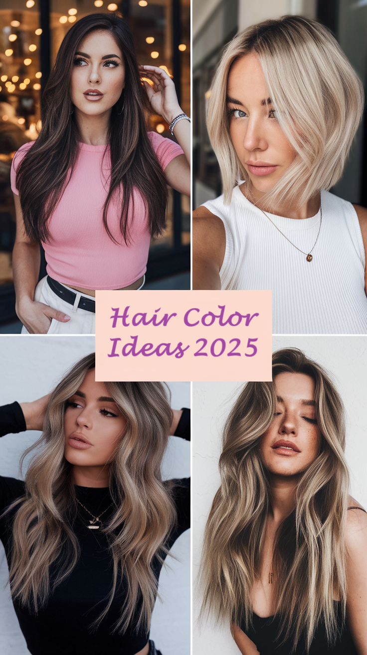 Hair Color 23 Ideas 2025: The Next Big Trends for Every Shade