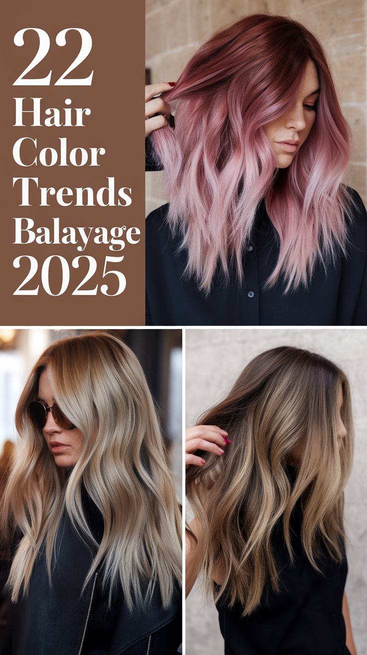 Hair Color Trends Balayage 2025: Embrace the Latest Shades 22 Ideas