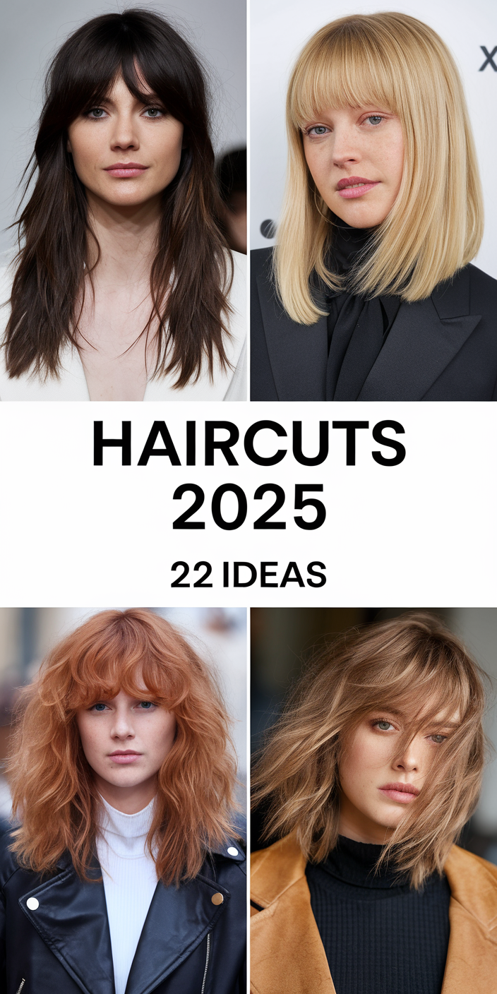 Haircuts 2025: The Trendiest Styles to Watch For 22 Ideas