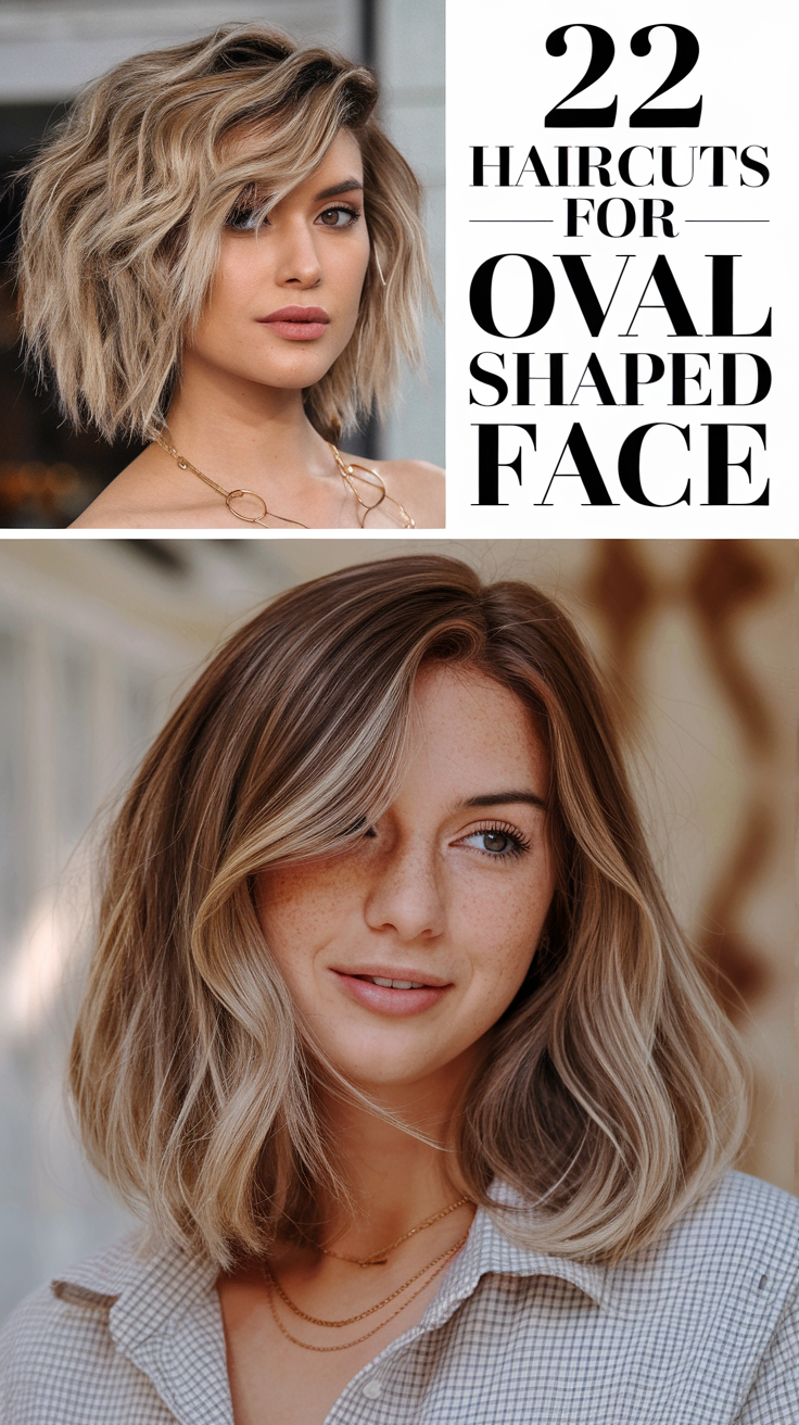 Haircuts for Oval Shaped Face - 2025: Top Trends and Styles