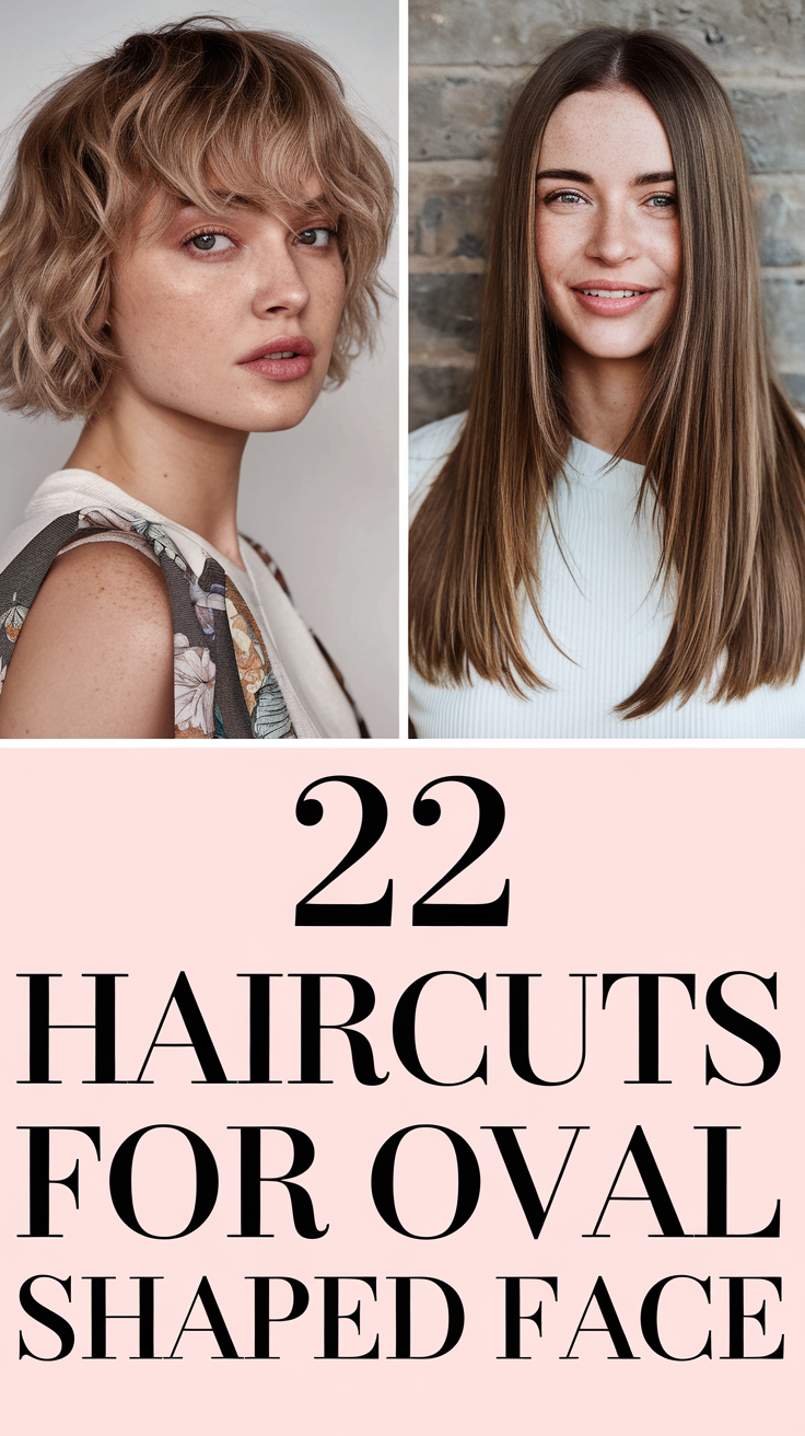 Haircuts for Oval Shaped Face - 2025: Top Trends and Styles