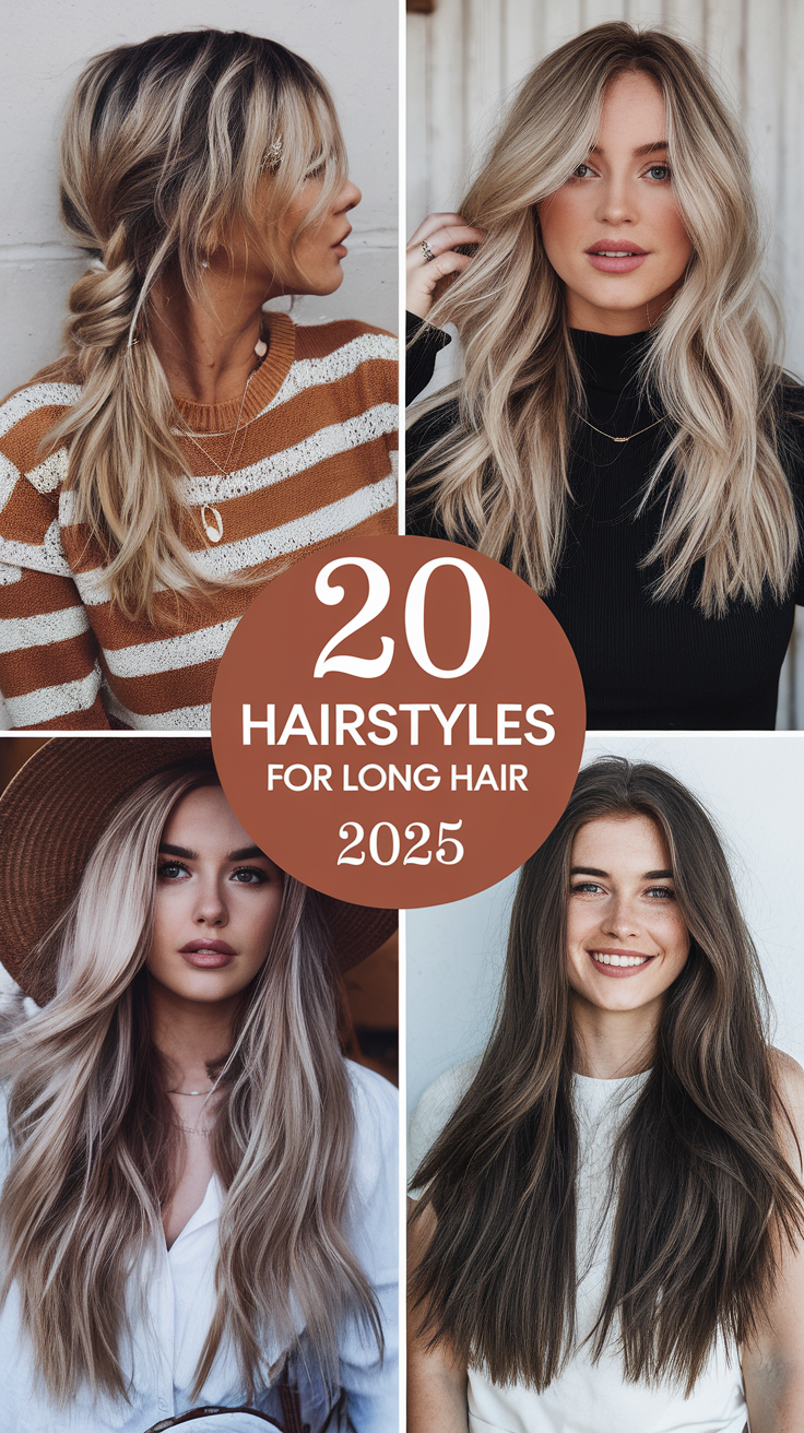 Hairstyles for Long Hair 2025: Trends and Inspiration for Every Occasion 20 Ideas