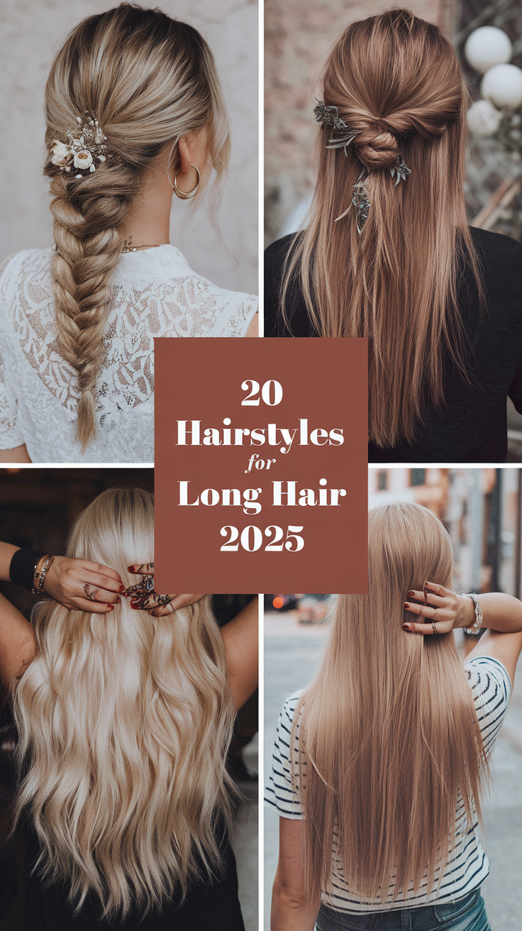 Hairstyles for Long Hair 2025: Trends and Inspiration for Every Occasion 20 Ideas