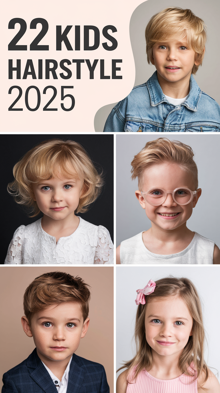 Kids Hairstyles 2025: Fresh and Fun Looks 22 Ideas