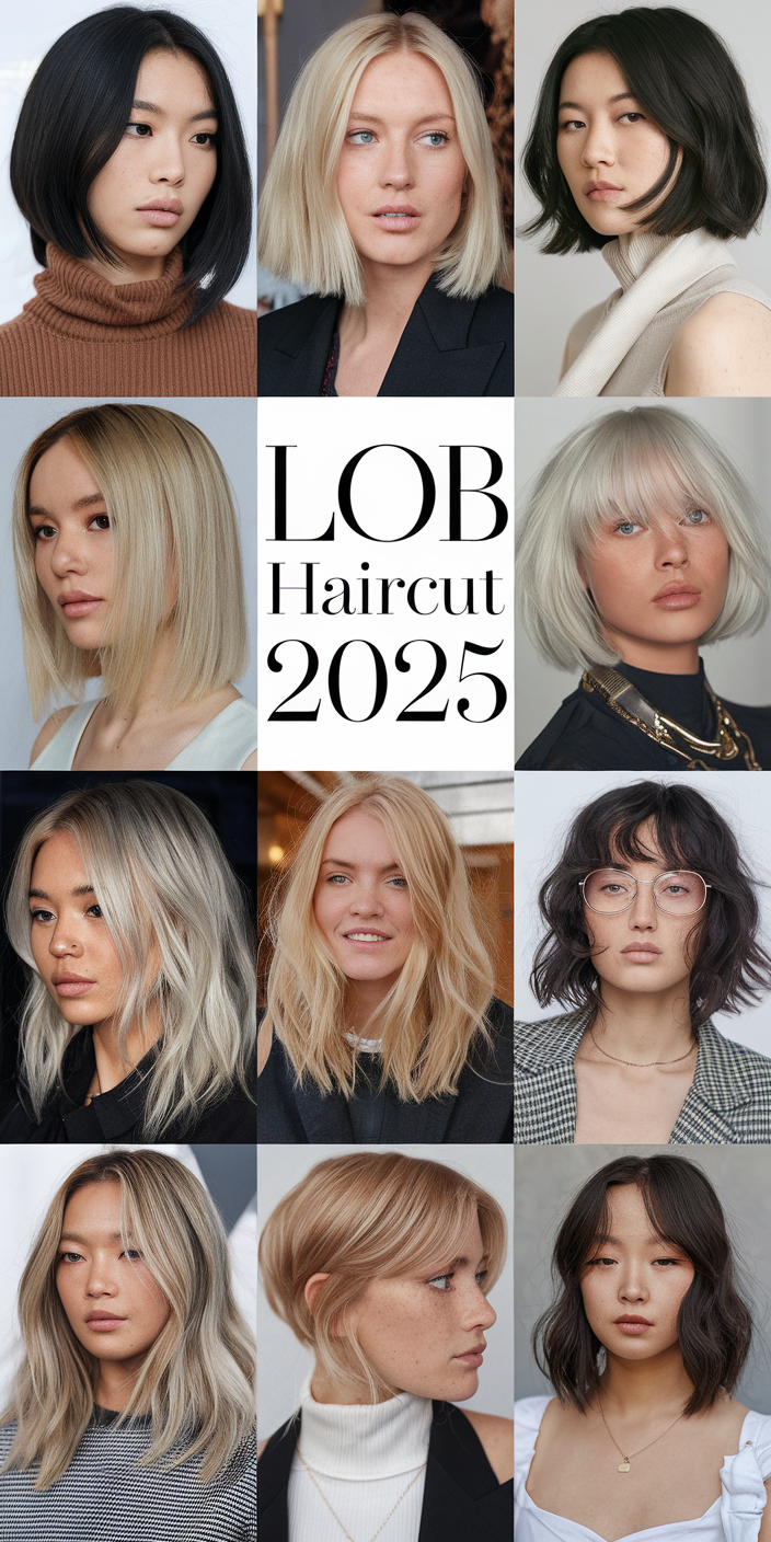 Lob Haircut 2025: The Best Styles to Try This Year 22 Ideas