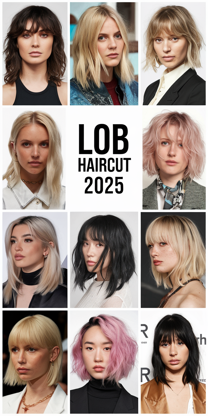 Lob Haircut 2025: The Best Styles to Try This Year 22 Ideas