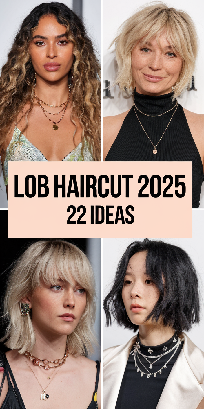 Lob Haircut 2025: The Best Styles to Try This Year 22 Ideas