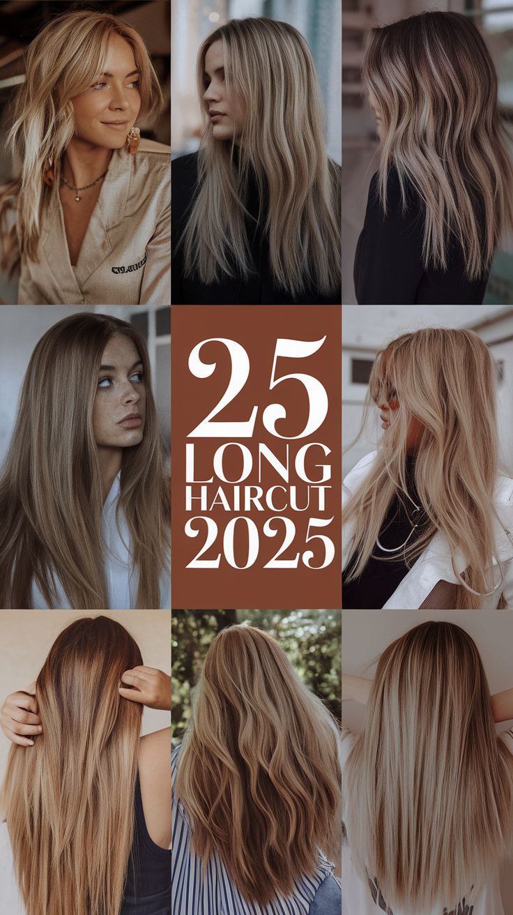 Long Haircut 2025: Trends and Inspirations for Women 25 Ideas