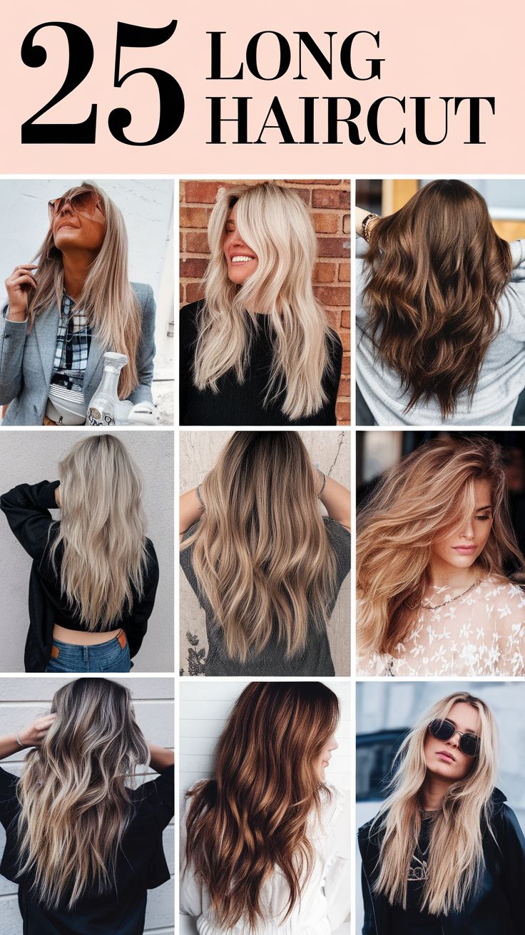 Long Haircut 2025: Trends and Inspirations for Women 25 Ideas