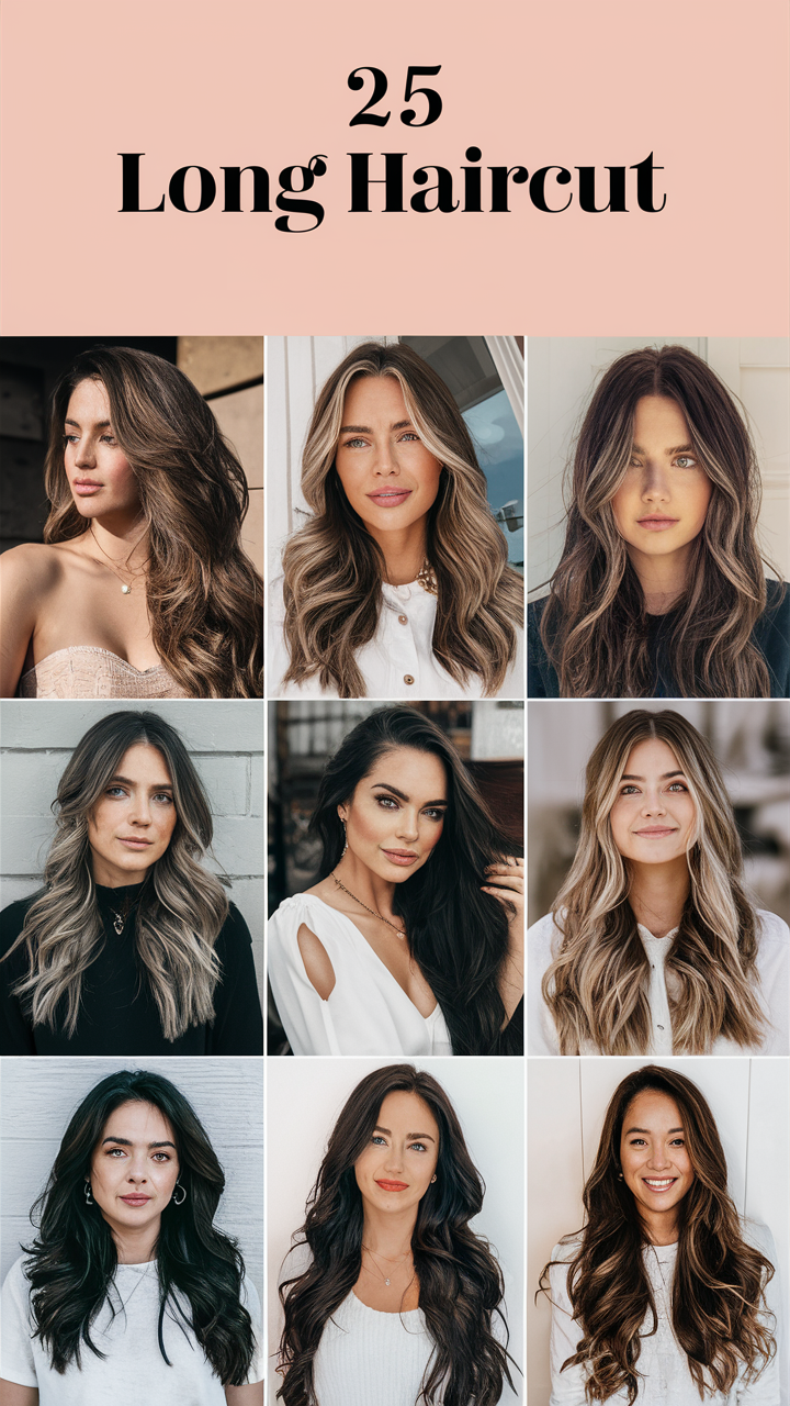 Long Haircut 2025: Trends and Inspirations for Women 25 Ideas