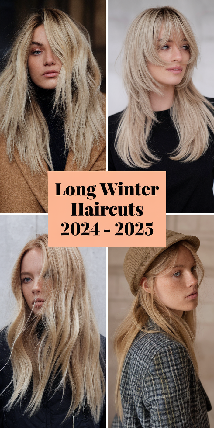 Long Winter Haircuts 2024 - 2025 23 Ideas