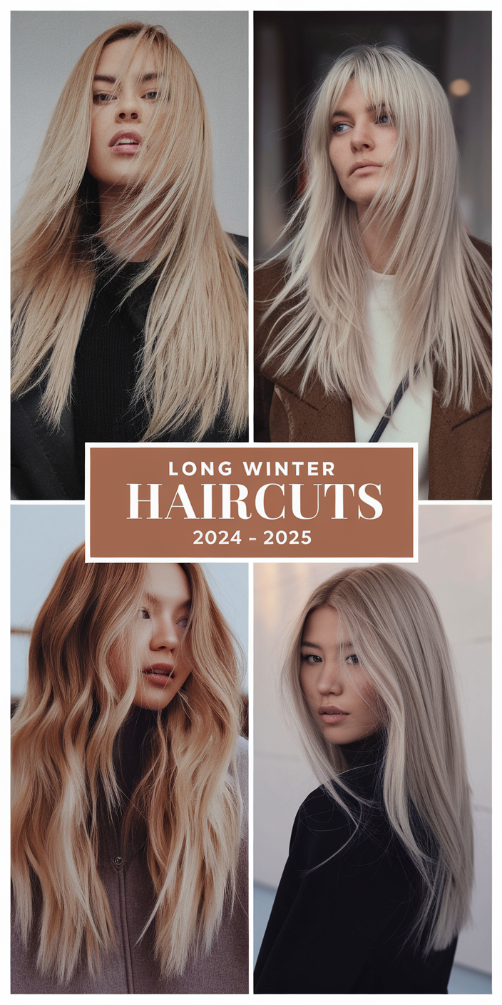 Long Winter Haircuts 2024 - 2025 23 Ideas