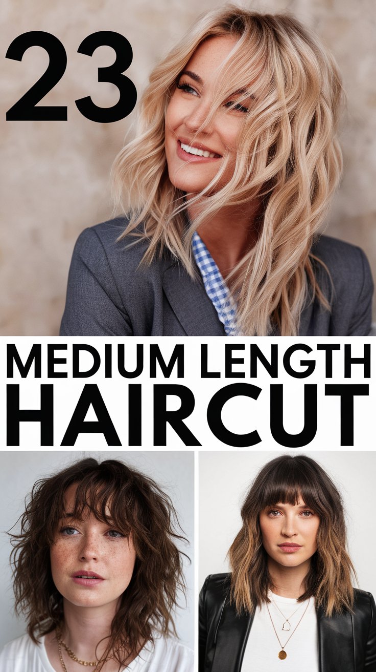 Medium Length Haircuts 2025: Trendy and Versatile Looks for Every Hair Type