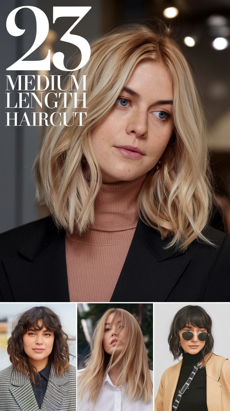 Medium Length Haircuts 2025: Trendy and Versatile Looks for Every Hair Type