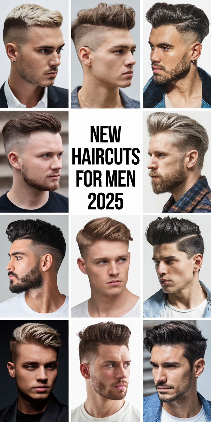 Trending New Haircuts for Men 2025: Fresh Styles to Elevate Your Look 22 Ideas