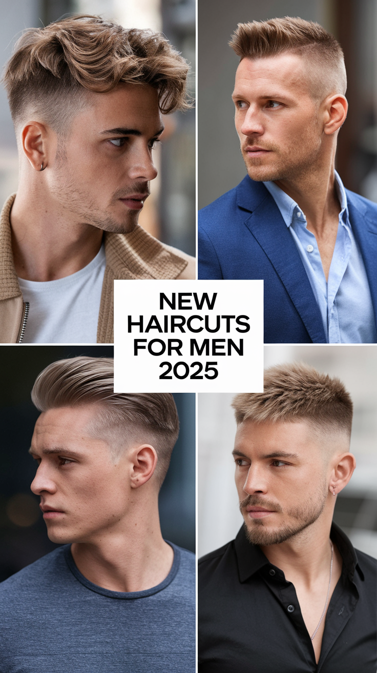 Trending New Haircuts for Men 2025: Fresh Styles to Elevate Your Look 22 Ideas