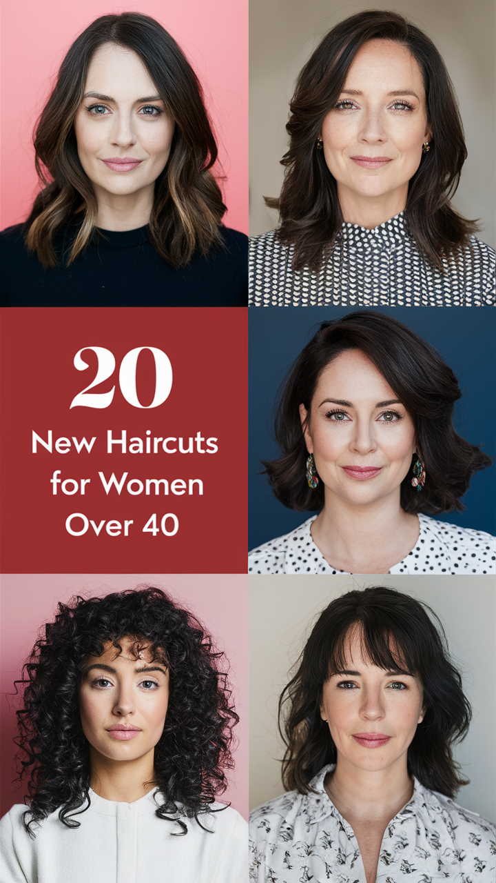 New Haircuts for Women Over 40 - 2025 20 Ideas