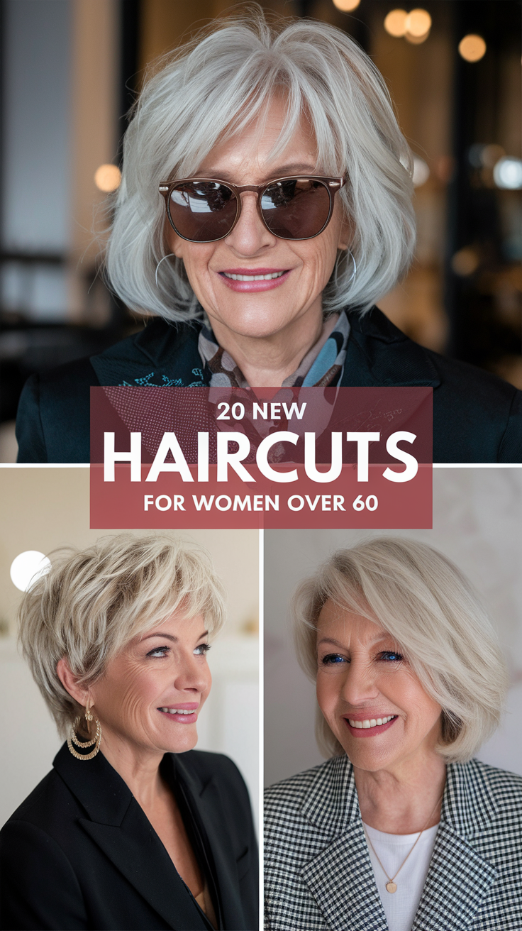 New Haircuts for Women Over 60 - 2025