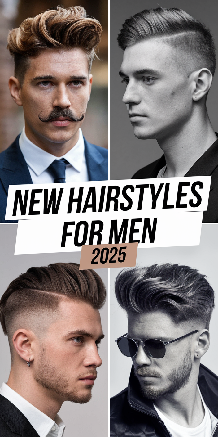 New Hairstyles for Men 2025: Bold Trends, Fades, and Modern Styles