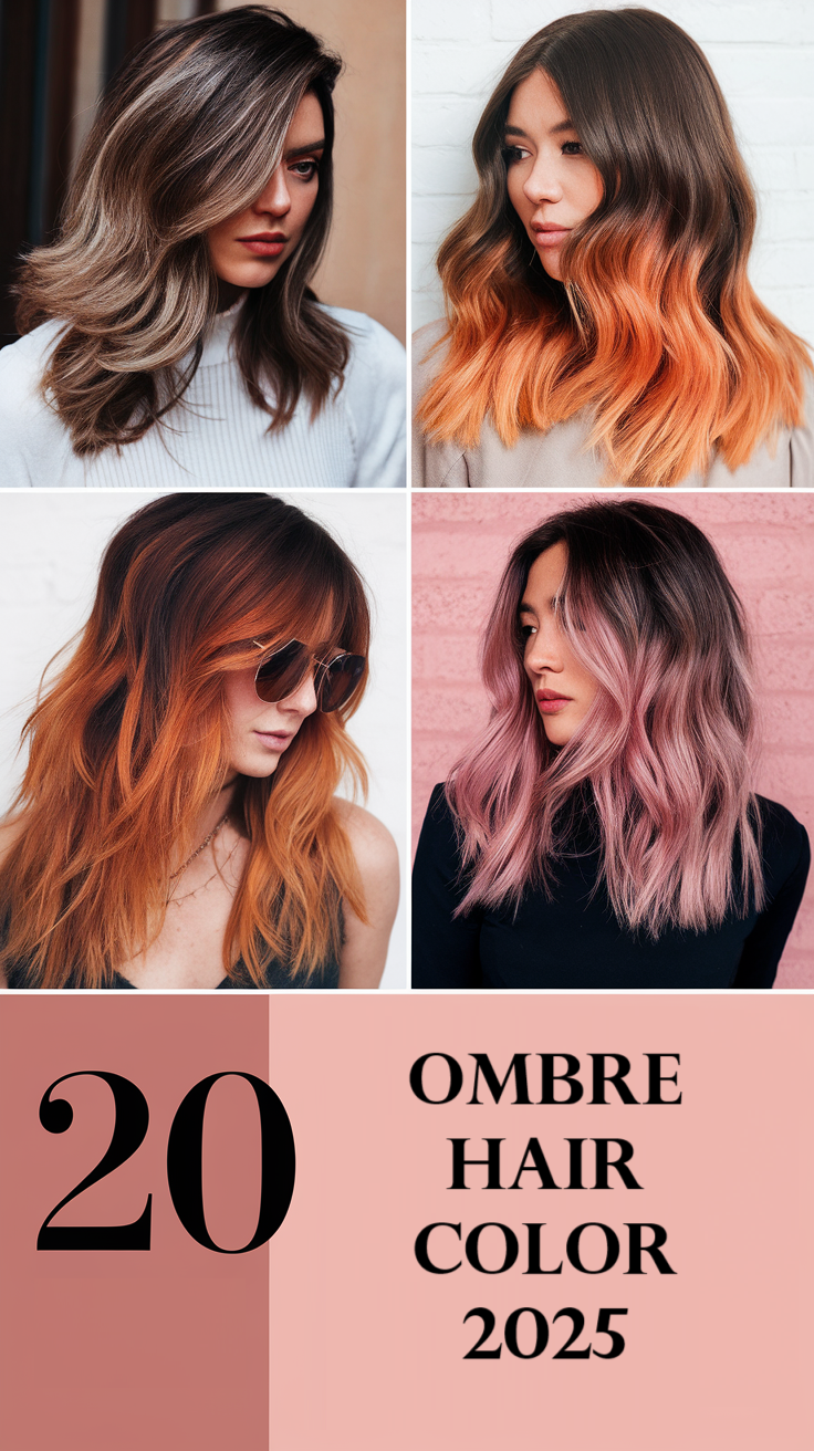 Ombre Hair Color 2025: A Fusion of Trends and Timeless Styles