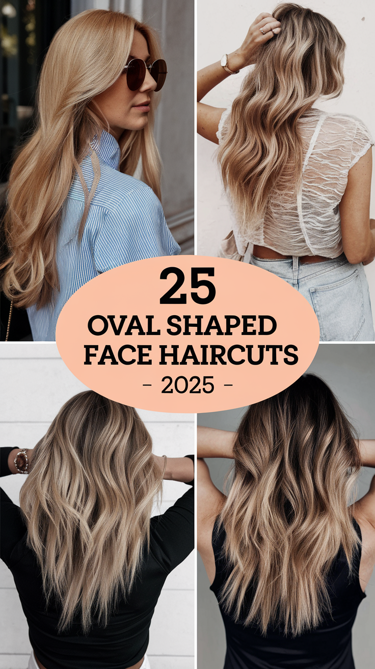 Oval Shaped Face Haircuts – 2025 Trends for All Hair Types