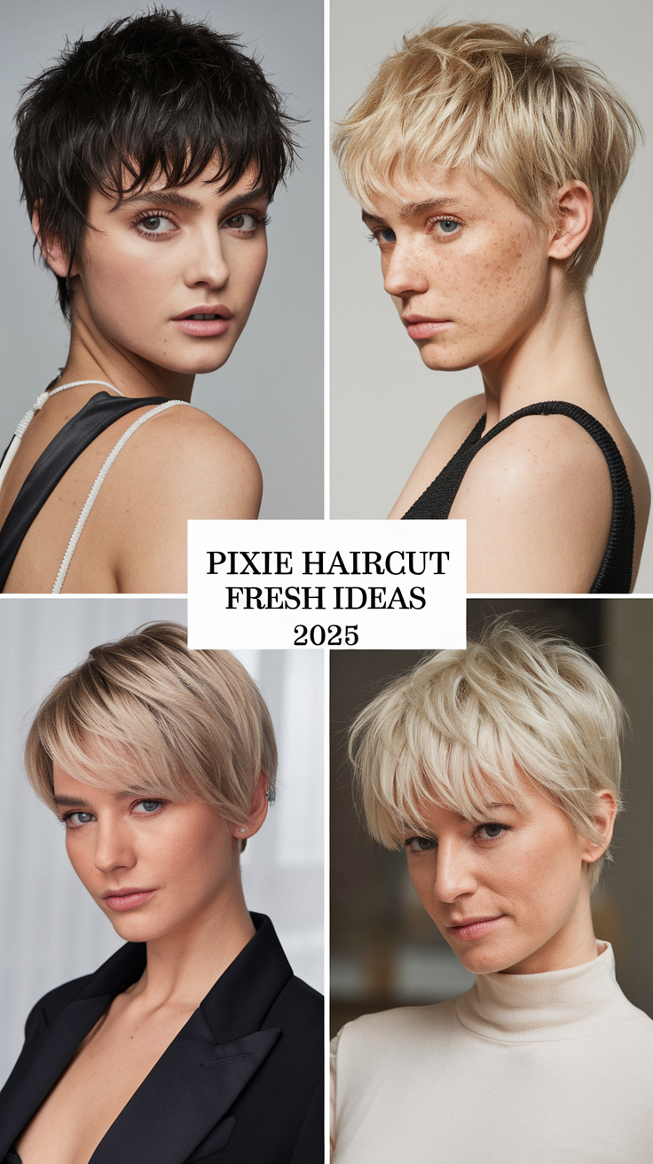 Pixie Haircut Fresh Ideas 2025: Trendy and Modern Styles for Every Look