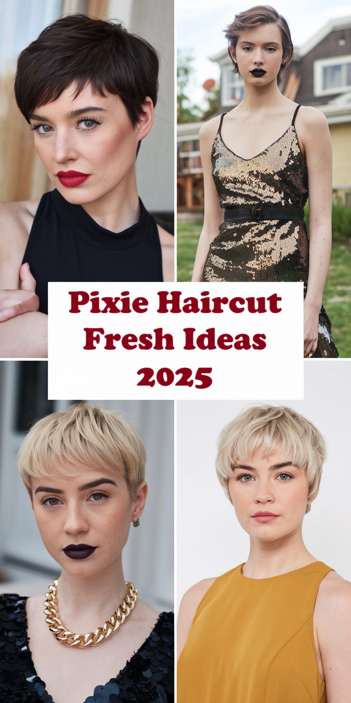 Pixie Haircut Fresh Ideas 2025: Trendy and Modern Styles for Every Look