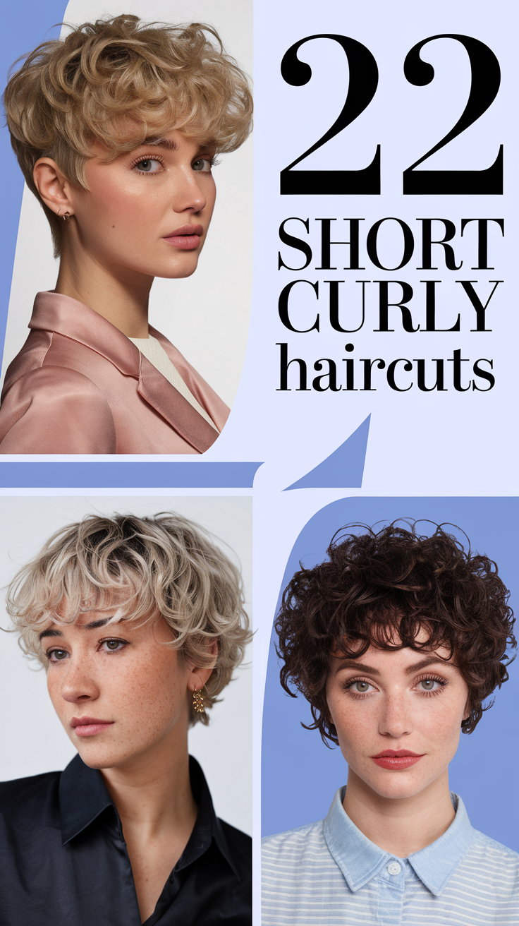 22 Best Short Curly Haircuts for 2025: Trendy Styles and Fresh 22 Ideas