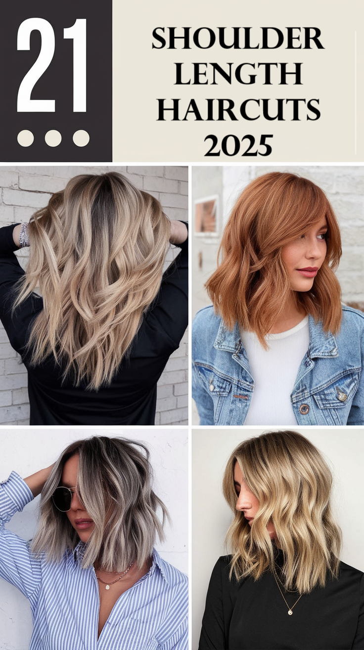 Trendy Shoulder Length Haircuts 2025: Perfect Styles for Every Hair Type 21 Ideas