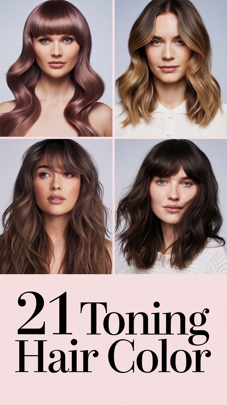 Toning Hair Color 2025: A Guide to the Perfect Shade for Every Skin Tone 21 Ideas