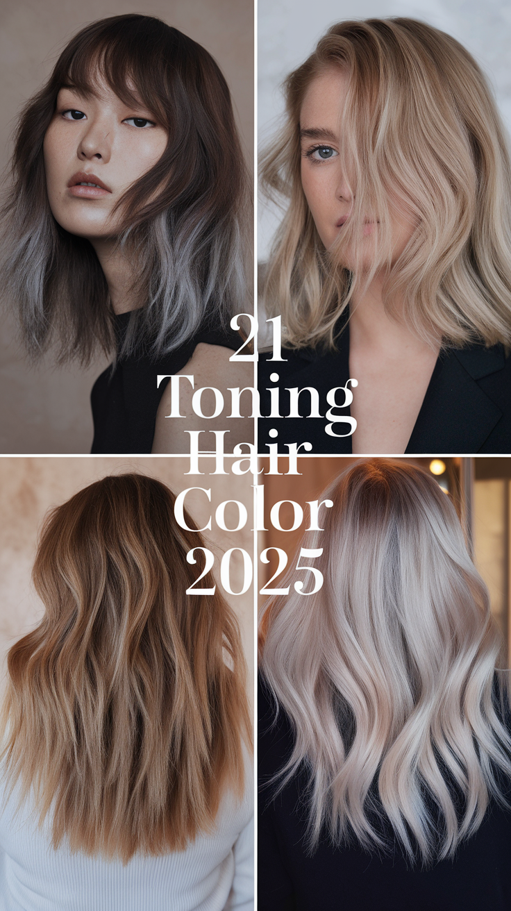 Toning Hair Color 2025: A Guide to the Perfect Shade for Every Skin Tone 21 Ideas