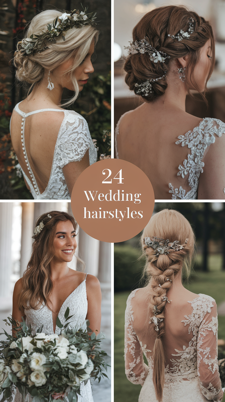 Wedding Hairstyles 2025: Trendy Looks for Every Bride 24 Ideas