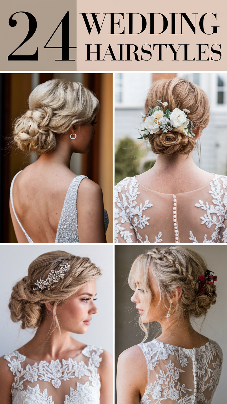 Wedding Hairstyles 2025: Trendy Looks for Every Bride 24 Ideas