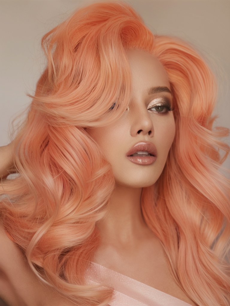 Peach Hair Color Trends for 2025: Vibrant, Versatile, and Effortlessly Chic 20 Ideas